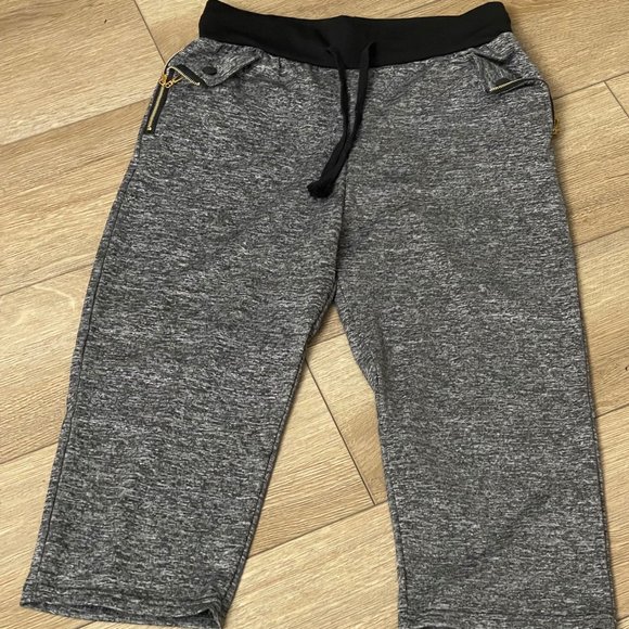 Lycra for Women Size L/XL Gray, side pockets with zipper and snap, elastic waist - Picture 2 of 10